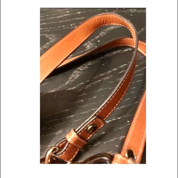 MILLY * Rare Calfskin Leather Floral Canvas Tote. Sensational! - Picture 11 of 14